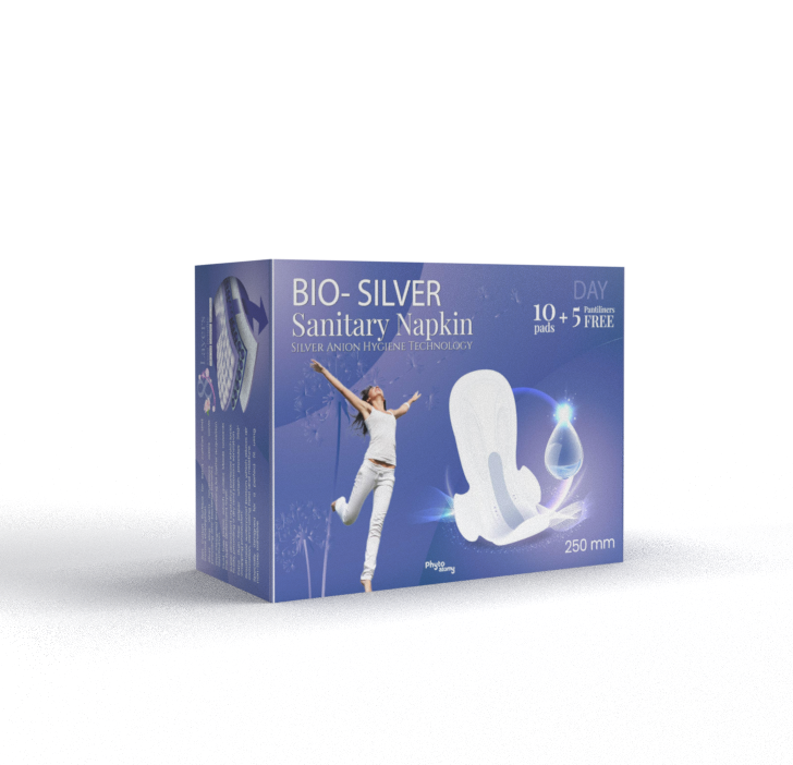 NEW Bio Silver Sanitary Pad  Day (PC1291)